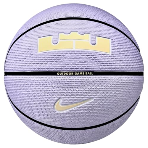 NIKE Lebron James Playground 2.0 Basketball (One Size) (Purple)