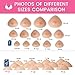 Vollence A Cup Self Adhesive Triangle Silicone Breast Forms Fake Boobs Mastectomy Prosthesis Crossdresser Transgender Bra Pad Enhancers