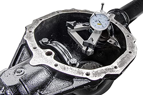 Jegs Ring & Pinion Setup Tool Kit | Made In Usa | Hard Anodized Aluminum Components | Includes Dial Indicator, Laminated Instructions, Storage Case, And 3 Indicator Extensions #TOP3