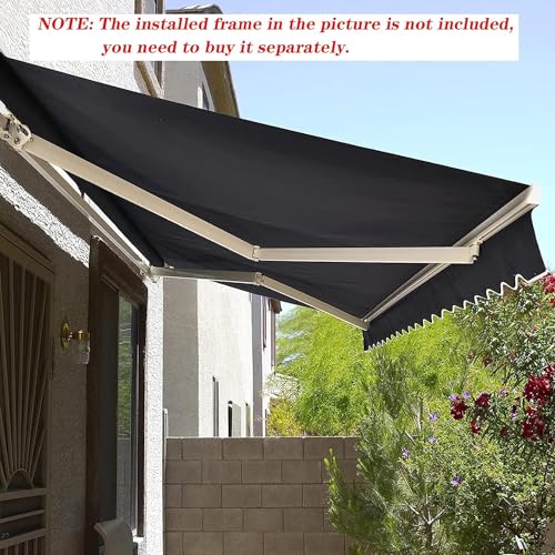 Toile d'ombrage extérieure pour patio 4m couverture imperméable de jardin - 3