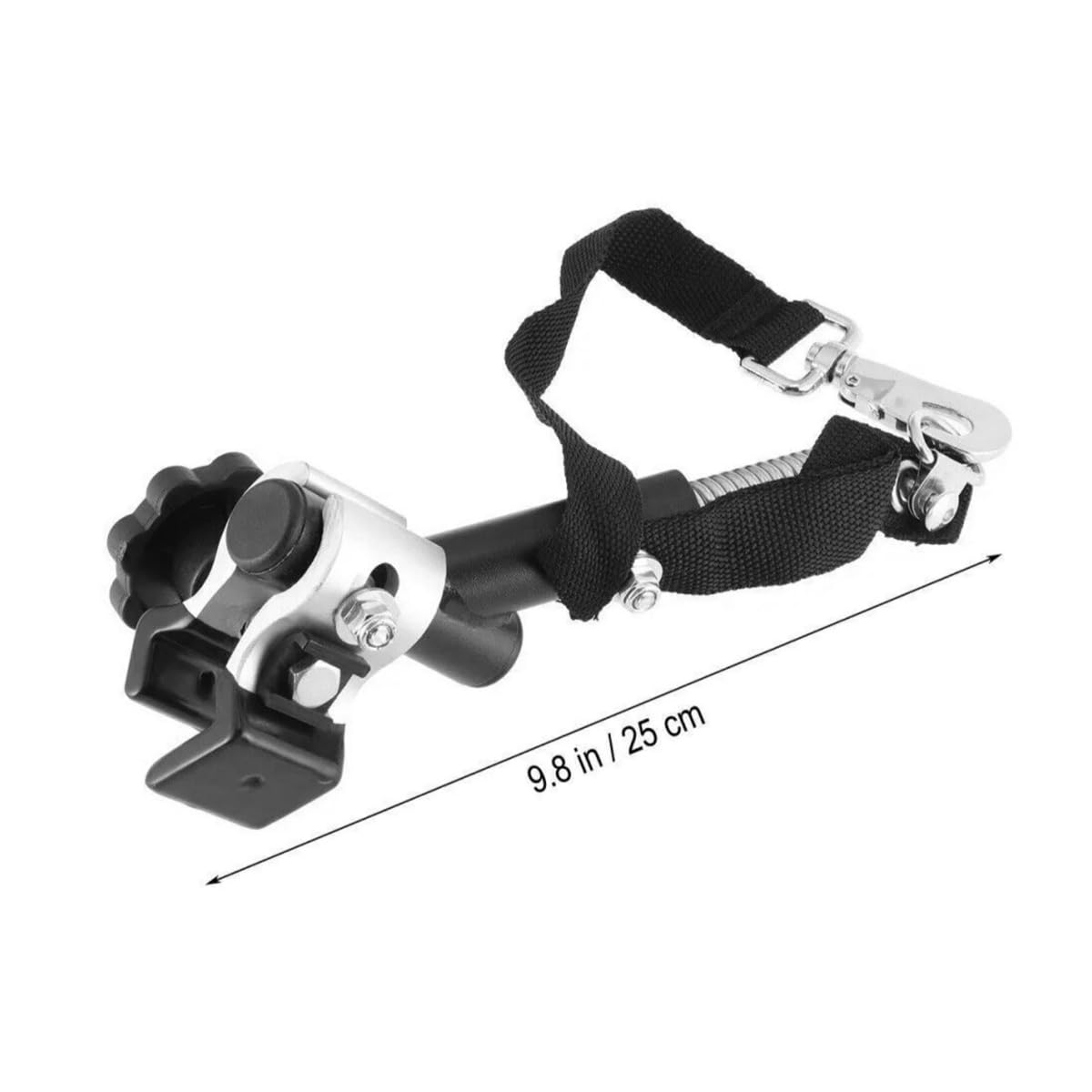 Gancio per rimorchio per bicicletta, in lega di alluminio per impieghi gravosi, adattatore per attacco gancio per rimorchio per bicicletta, accessori 1 pz.