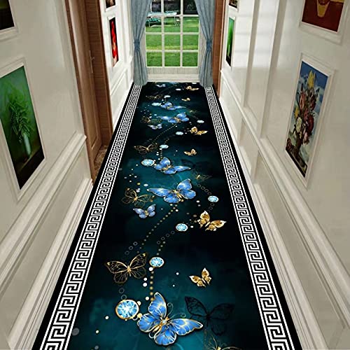 Alfombras de pasillo largo corredor antideslizante moqueta lavable casa 3