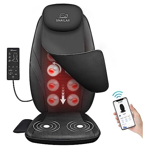 Snailax Back Massager with Heat Cover