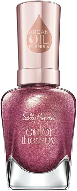 Sally Hansen Colour Therapy Nail Polish Colour 191 Pomegratitude, Pink, 14.7 ml