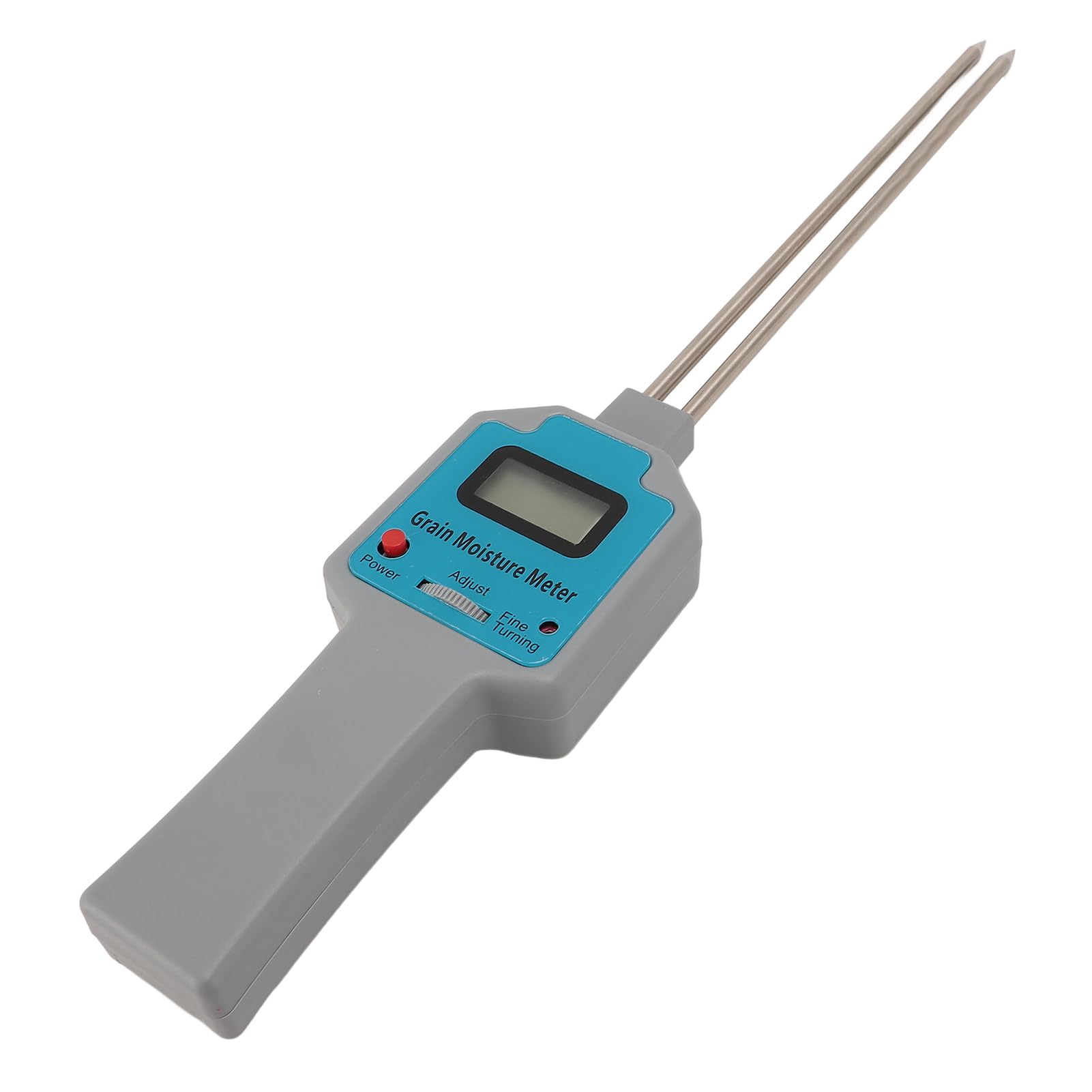 Medidor de Humedad de Grano, Pantalla con Retroiluminación LED, Probador de Humedad de Heno, Medidor de Humedad de Grano Portátil, Sonda Analizadora de Contenido de Agua