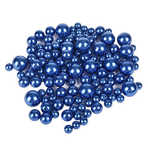 Z-synka Assorted Plastic Bead Pearls,DIY Jewelry Necklaces, Table Scatter, Wedding, Birthday Party Home