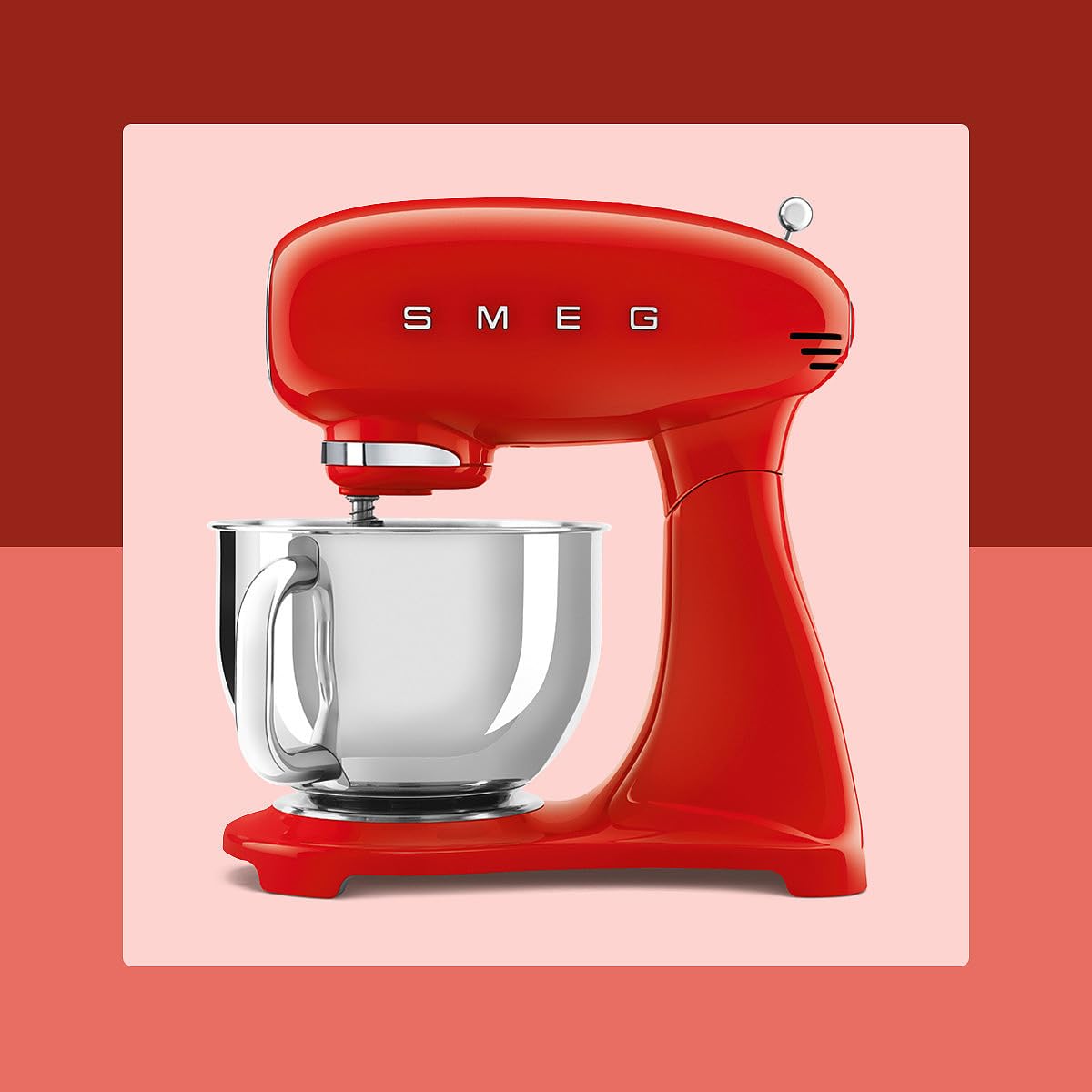 Smeg SMB401 Polished Stainless Steel Bowl for SMF02 | SMF03 Stand Mixer Models 4.8L 5 Qt Dishwasher Safe with Ergonomic Handle product thumbnail 5