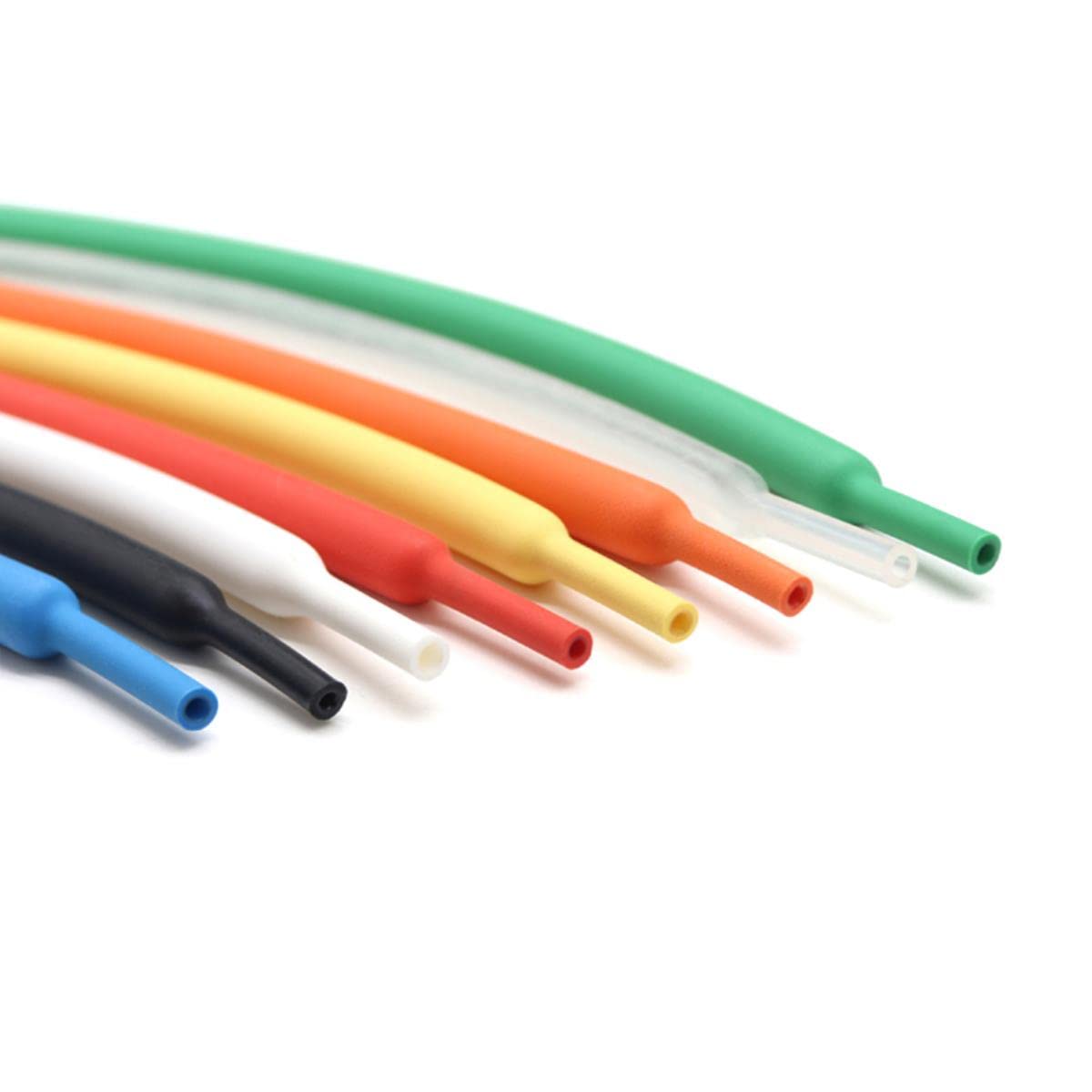 1/5/10/25/50/100M 3:1 Guaina termorestringente con colla Guaina termoretraibile termoretraibile Guaina termorestringente a doppia parete Dia 6.4mm-Rosso,6.4mm,25m
