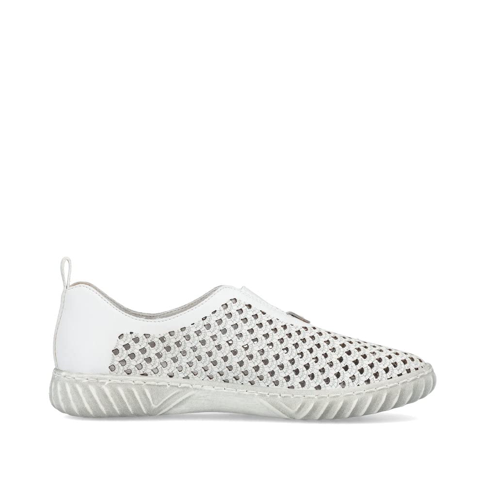 Rieker Damen Slipper N0965, Frauen Slip On