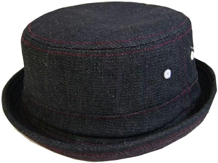 [polcadot] DENIM PORK PIE HAT/デニム ポークパイハット