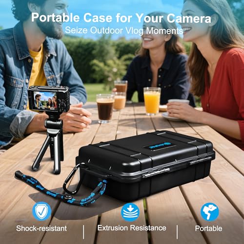 Maleta resistente al agua para cámara Sony ZV-1F miniatura 6