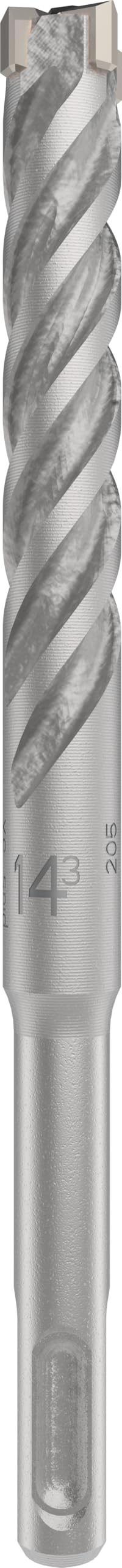 Bosch 1x PRO SDS plus-5X Hammer Drill Bit | for Reinforced concrete, Concrete, Ø 14,30 mm, Professional Accessory Rotary Hammer