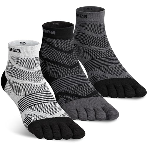 Image of Hylaea No Show Running Athletic Anti-Blister Wicking Coolmax Socks, Seamless Anti-odor
