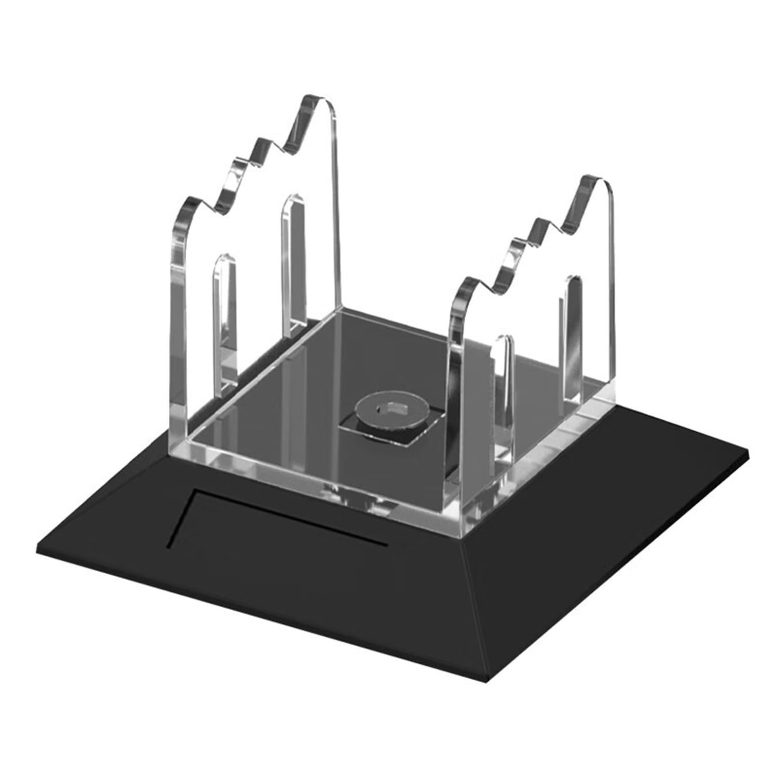 hogtnd Easy to Assemble Plastic Fishing Reel Organiser, Space Saving Design, Multi-Purpose Fishing Tackle Storage Stand, Easy to Assemble Stand