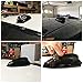 Possbay Universal Car Shark Fin Antenna AM/FM Signal Roof Aerial for Auto SUV Truck Offroad with Adhesive Base (Black)