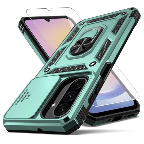 Coque Galaxy A26 5G antichoc verte idéale pour vos trajets