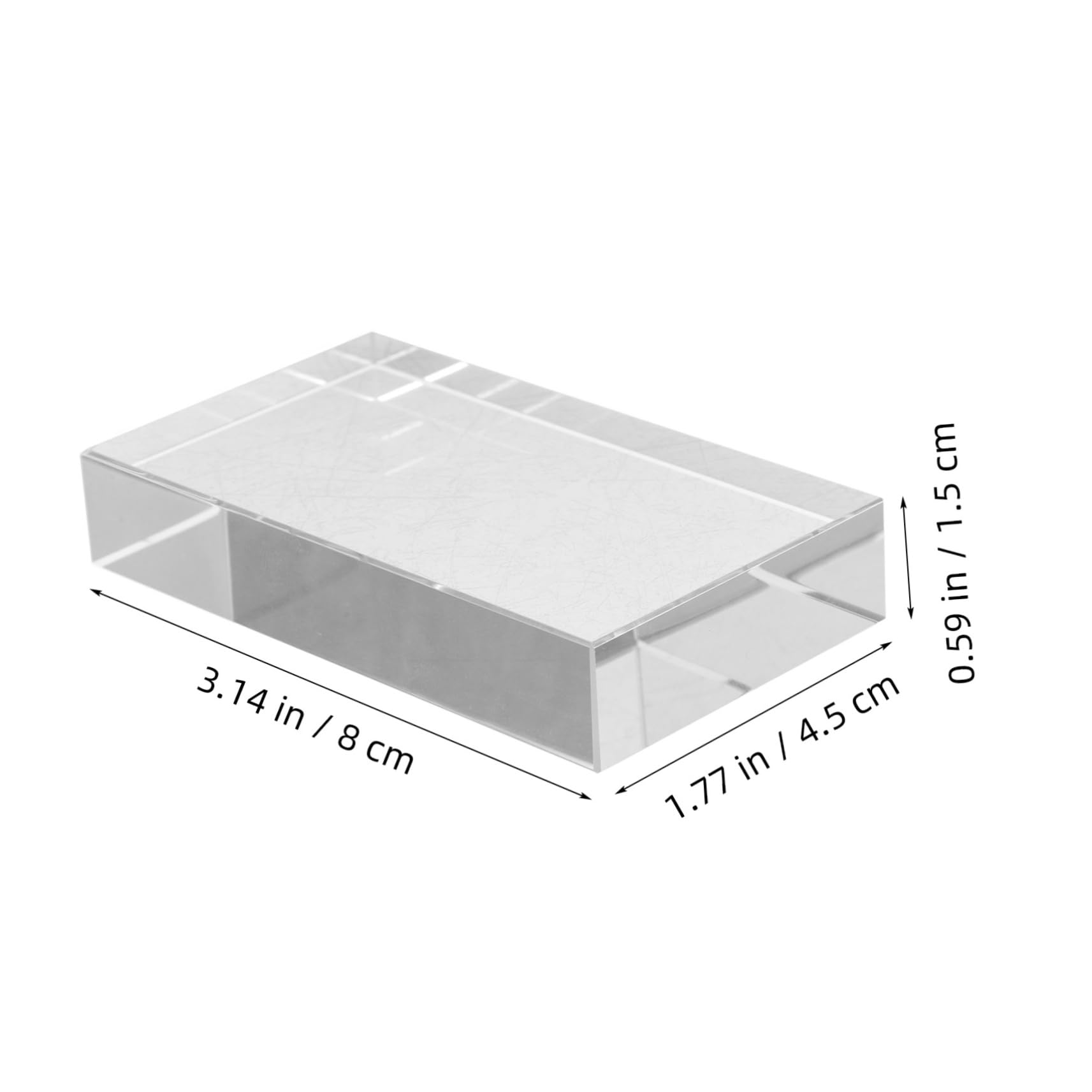 PRETYZOOM Beam Splitting Prism Prisms for Boys and Girls for Sun Catcher Experiment Equipment