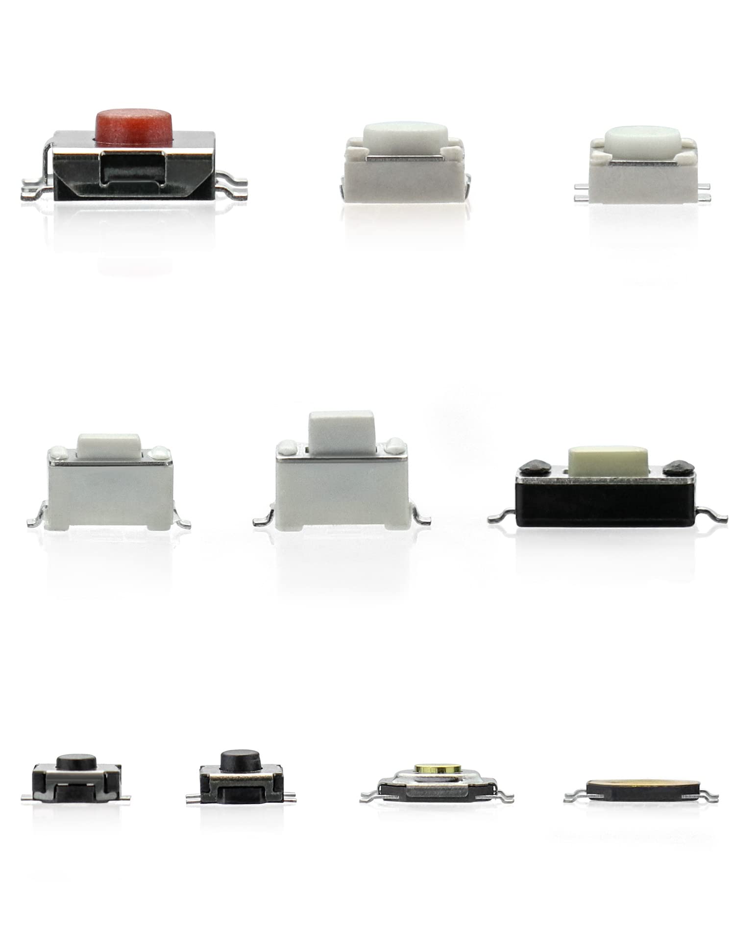 10x Microinterruttori Mini In Miniatura &ndash; Attuatore Limit Switch Per Fai Da Te &ndash; 1A