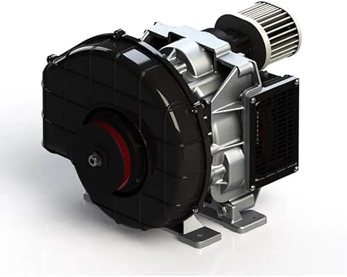 HPDAVV Bomba de Compresor de Aire Scroll Sin Aceite de Reemplazo - 4.6KW6HP - 14cfm 150psi - Tipo de Imán Permanente Integrado - GL4T-P