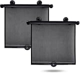 JINGMU 2 Pezzi Parasole Finestrini Auto per Nissan Navara D22 Navara D40 Navara D40 S Navara Np300 2000-2023