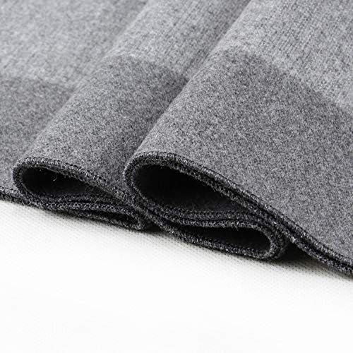 Men's Classic Checkered Scarf for Fall/Winter Thickened and Soft Neck Warmer Essential Daily Accessory for Warmth