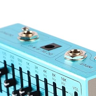 [Versatile Sound]: Emulate Classic Amp Tones Easily With This Guitar Single Block Effect, Providing A Wide Range Of Signature Guitar Sounds For Every Style [Durable Construction]: Crafted From Premium Aluminum Alloy, This Guitar Effect Amplifier Ensu...