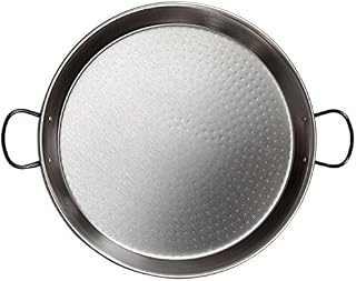 Vaello Campos La Valenciana 50cm Polished Steel Paella Pan
