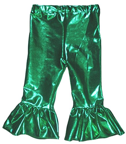 Pantalon fille vert souple fini les ceintures qui serrent