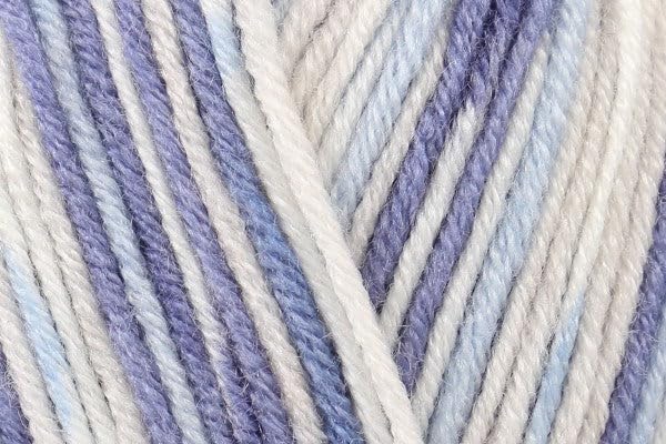 Stylecraft Bambino Prints DK - Jumping Jacks (3761), 3 x 100g Balls, Soft, Anti-Pilling Baby Printed Yarn, Available in a Range of Pastel Shades, 100% Acrylic, 268 Metres