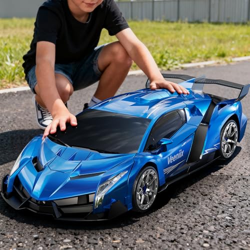 Veeniix V991 1:10 Big Size Transform RC Car,One-Key Deformation Robot Toy |…
