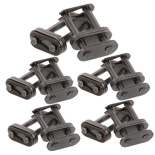 Toddmomy 10pièces Maillon De Connexion Pour Chaîne à Boucle De Connexion Pour Chaîne à Rangées Lot