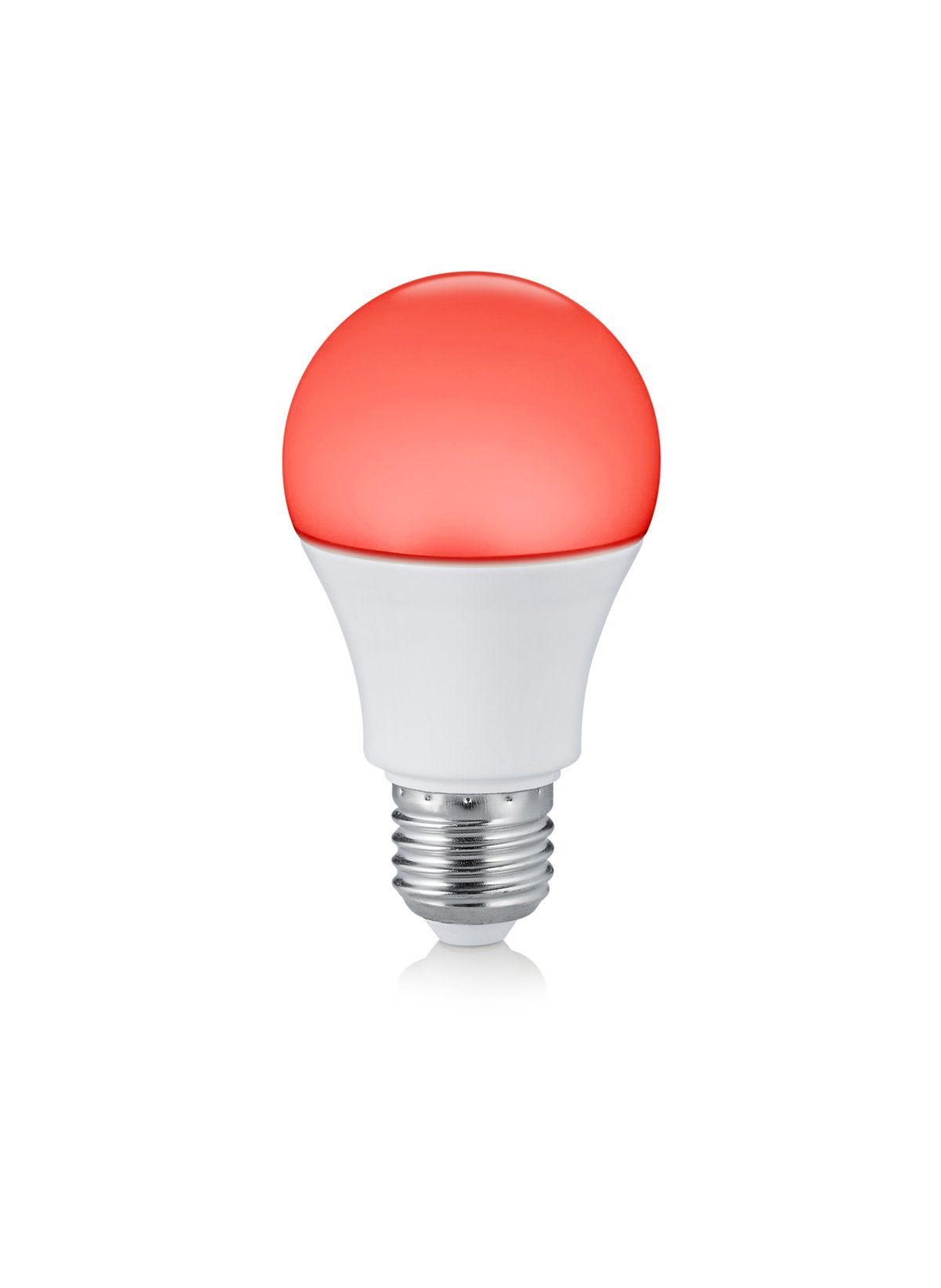 TRIO R961-69 - Bombilla cambia de color E27 LED, 7,5 W, 470 lm, 3000K plástico blanco, IP20