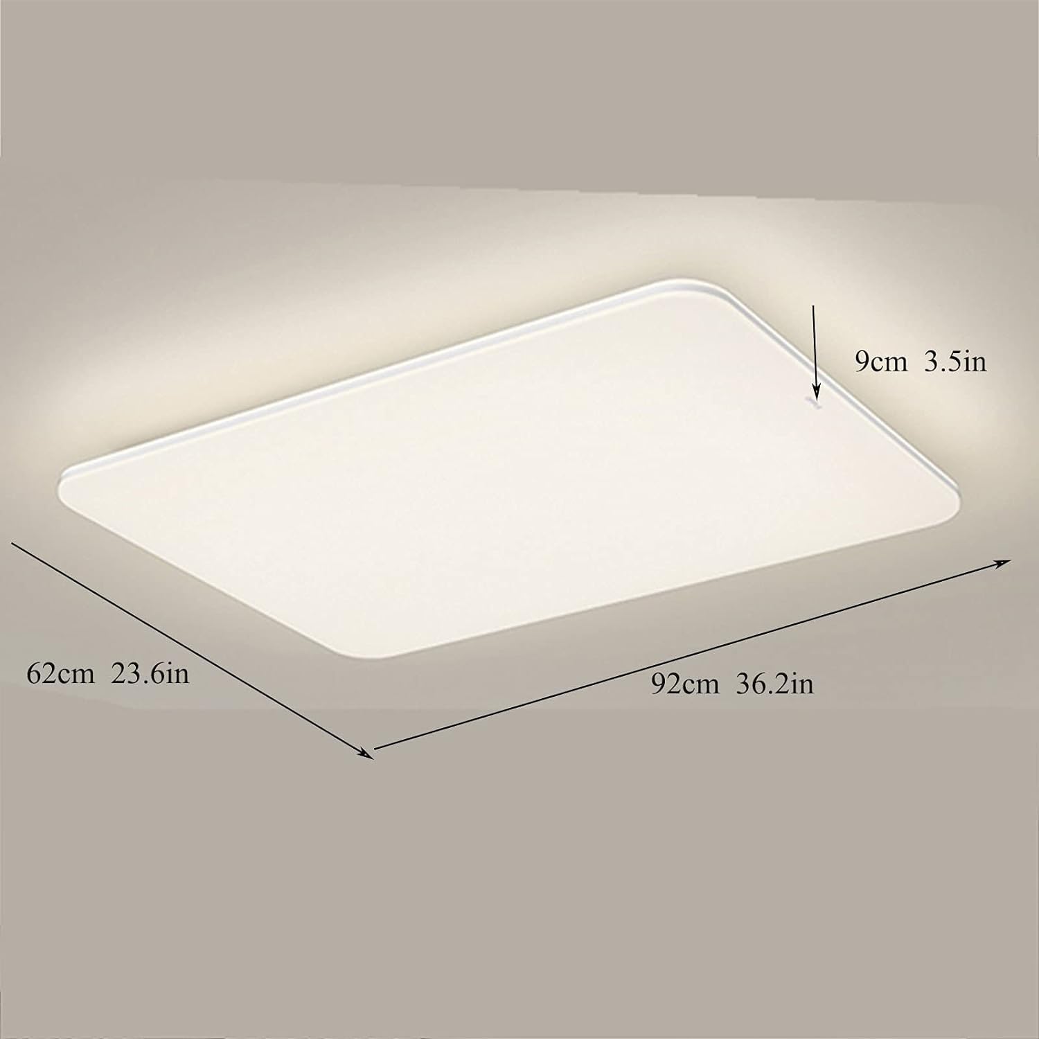 Ceiling Lights/Ceiling Lamp LED Modern Simple Three-Color Ceiling Light Compatible with Living Room,Bedroom,Dining Room and Office Ceiling Light Compatible with Living Room