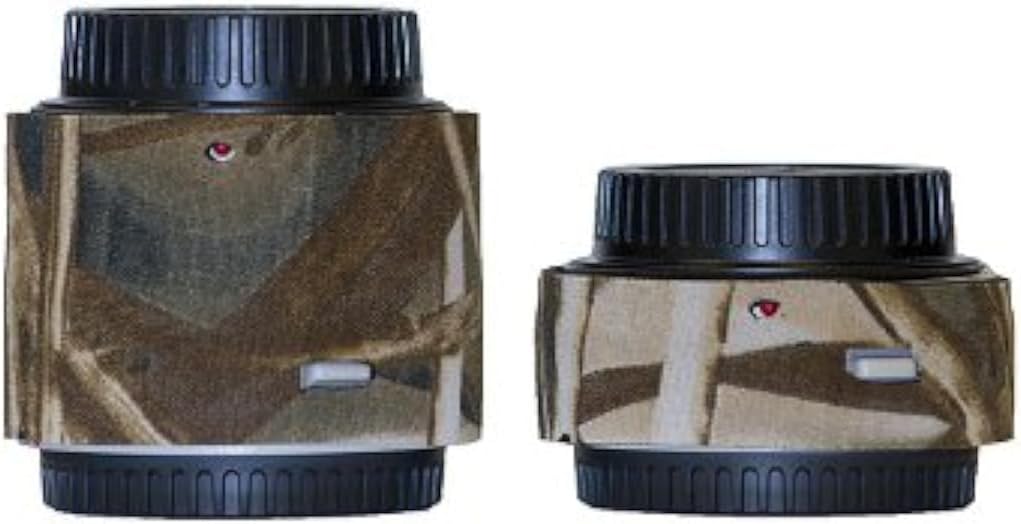 LensCoat Lens Cover for Canon Extender Set III camouflage neoprene camera lens protection (Realtree Max4 HD)