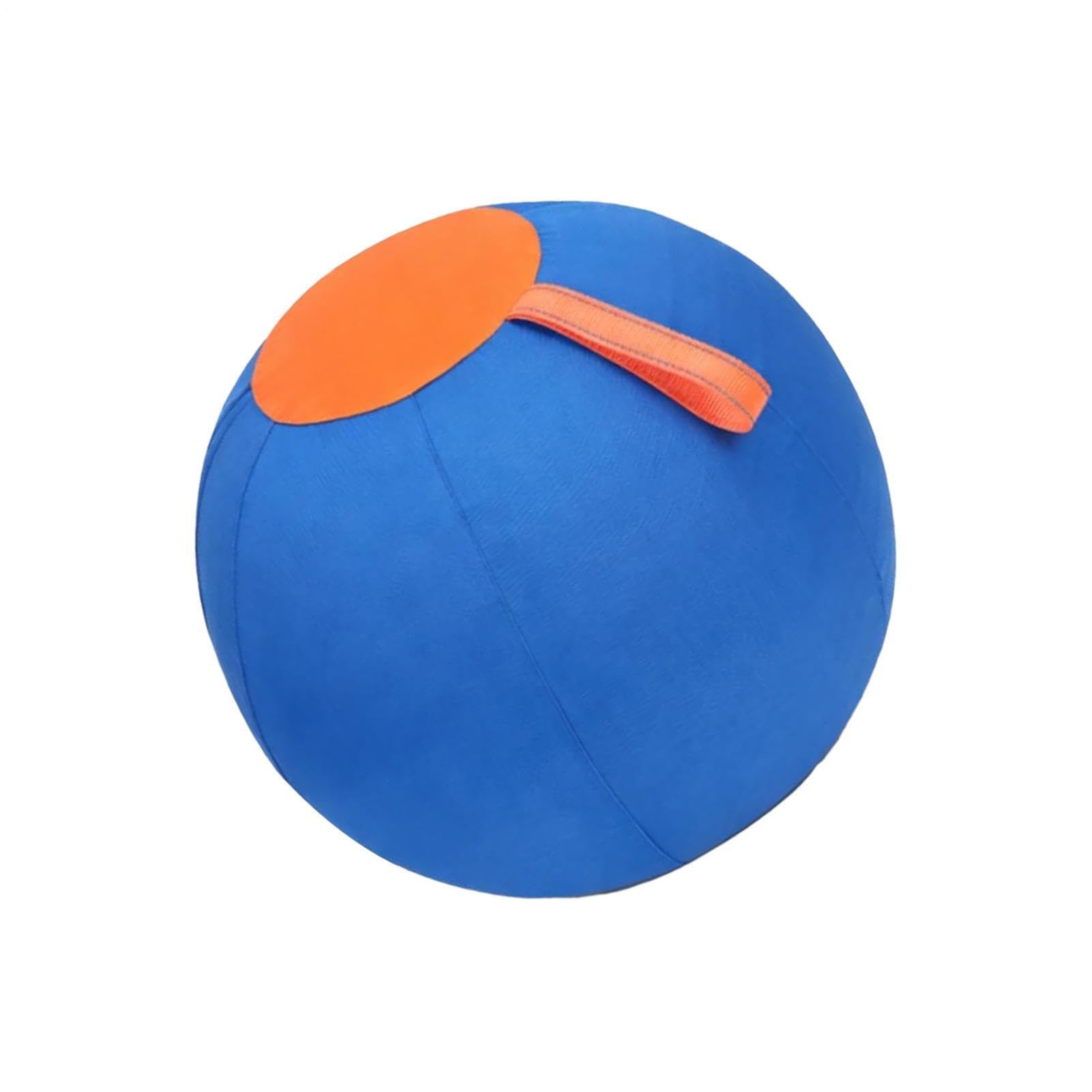 Pelota De Pastoreo Para Perros Interactivo Anti-Desgarro Inflable Reforzado | Pelota Juego Mascotas Juguete Adiestramiento Canino Para Deportes Al Aire Libre Parque Patio Jardín C