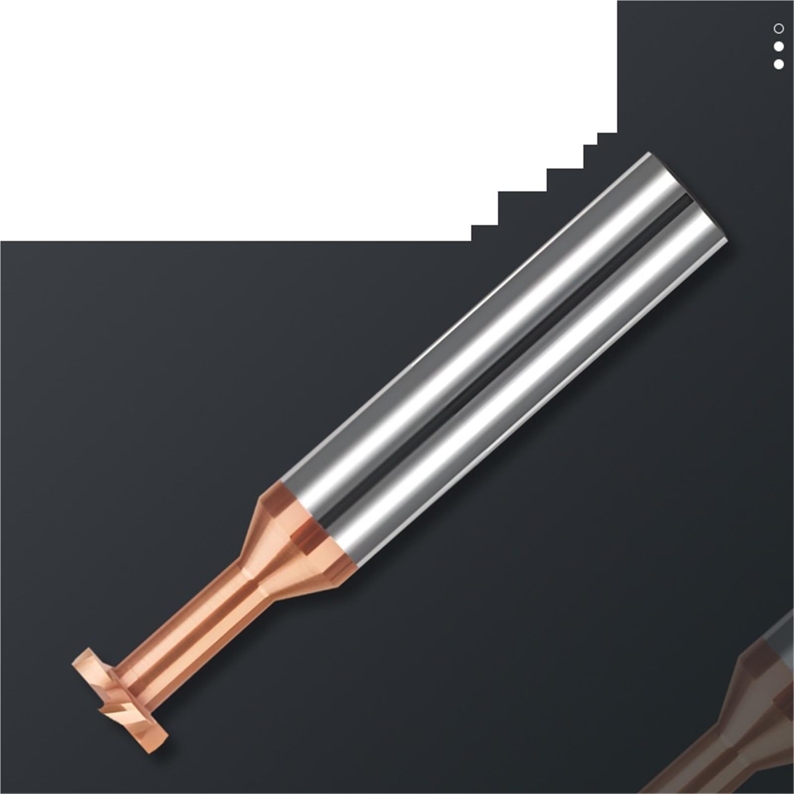 Frez do rowków Grubość 0,5 1,5-3 mm Powlekany metal Stal Narzędzie obróbki trzpieniowy z węglika spiekanego Do wiertarki stołowej(16mm)