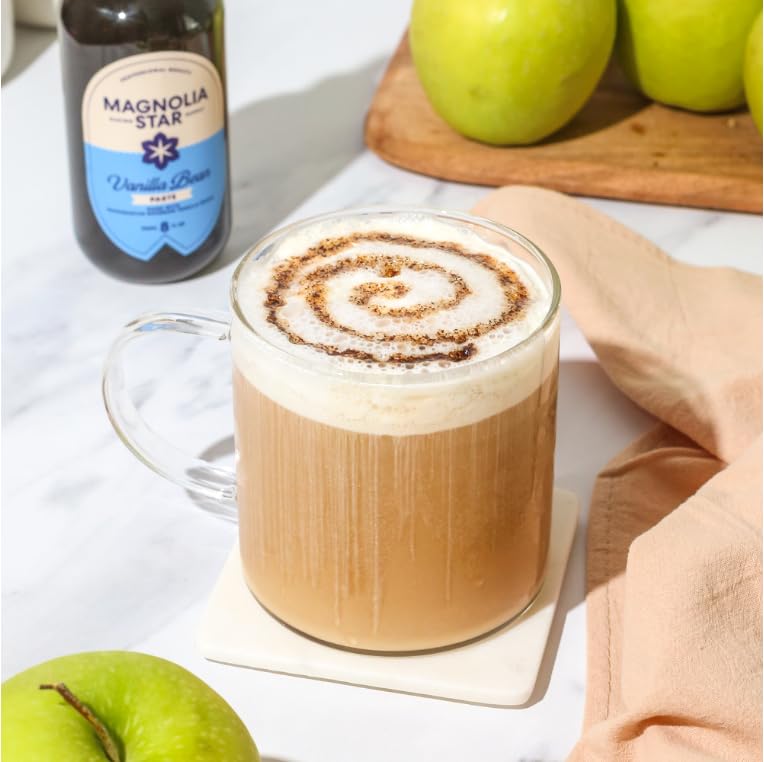 Magnolia Star Vanilla Bean Paste, 16 oz (2 Ct), Madagascar Bourbon Vanilla Beans, Vanilla Paste for Baking, Squeeze Bottle, Non-GMO, Vegan, Gluten-Free, Kosher