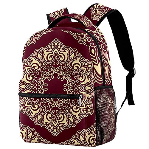 Sac à dos Campus arabesque compartimenté à 3 pièces avec porte-bouteille