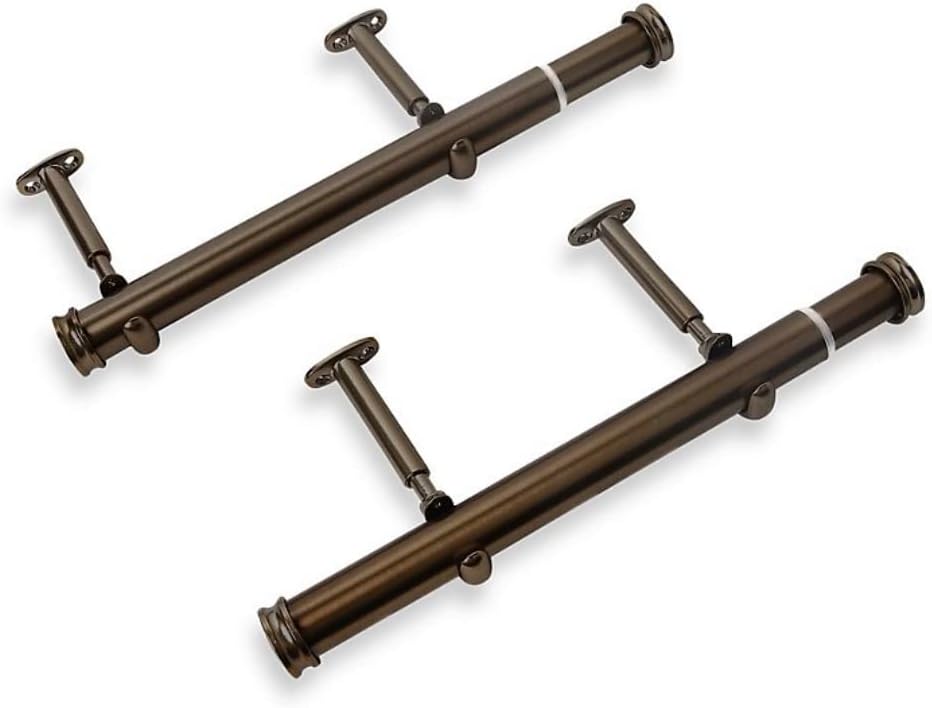 Cambria® Premier Complete Adjustable Curtain Rod Brackets, Premium Replacement