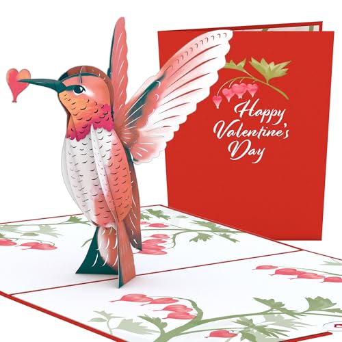 Lovepop Hummingbird Valentine Card