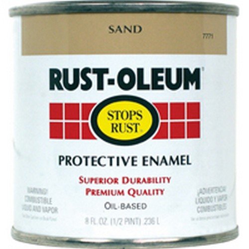 Rustoleum Stops Rust 7771-730 1/2 Pint Sand Stops Rust Protective Enamel