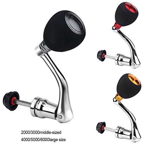 gloglow Fischerei Rollen Ersatz Metall Power Griff Grip Teil Griff Metall Rocker Arm Grip Teil – Knauf Metall Rocker Arm Grip Angeln Spinning Reel – Bild 4