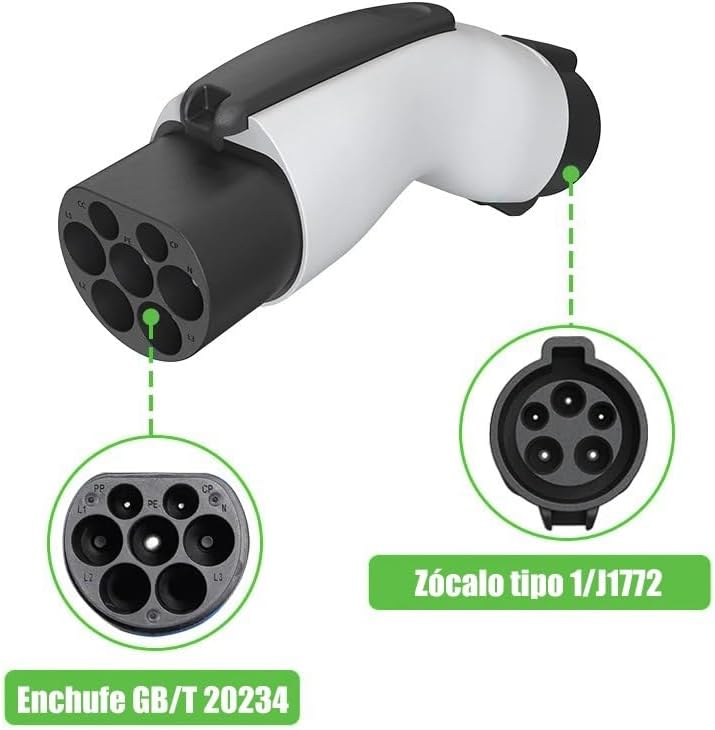 Compatible With BYD Auto Exclusive Edition Adapter Type1 To GBT Adapter EV Charging J1772 To GBT Anti-theft Adaptor Electric Car Charger