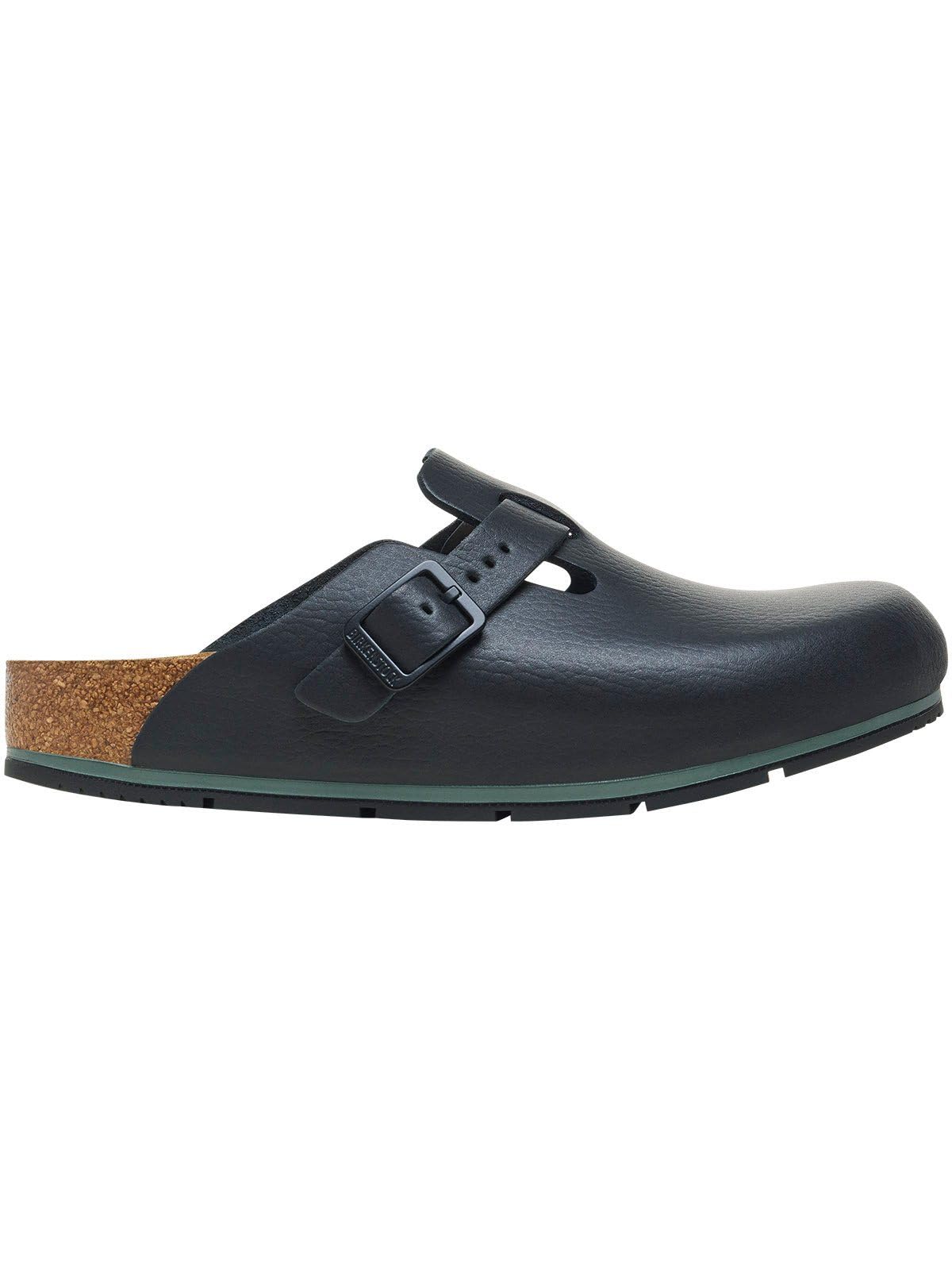 Birkenstock Zoccoli in Pelle Boston PRO - Edizione Limitata - Scarpe da Lavoro Certificate di Alta qualità per Medicina, Gastronomia e Servizio, Nero, 44 EU Stretta