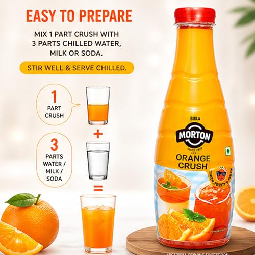 Image of Birla Morton Orange Crush 750 ML
