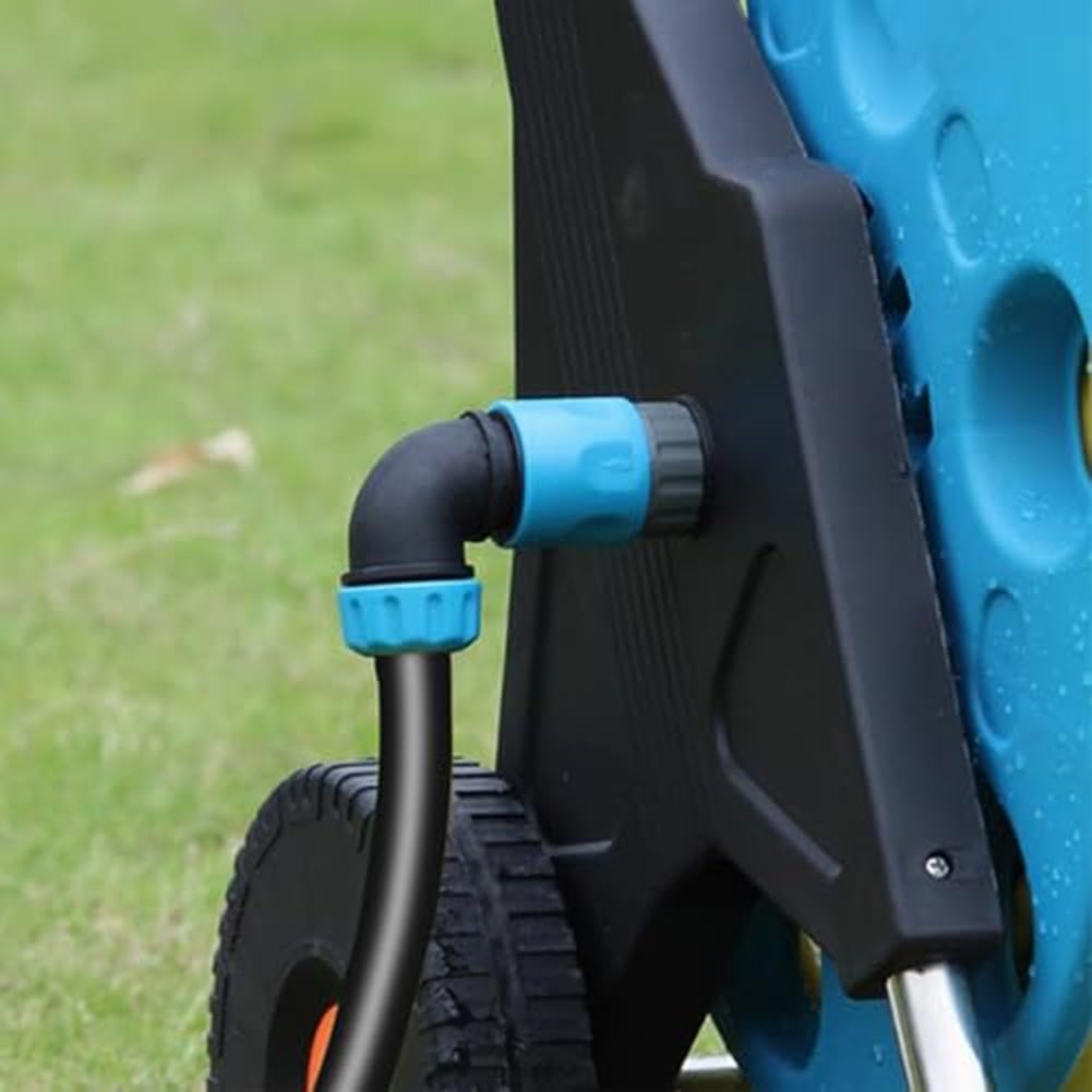 Lot De 2 Adaptateurs Coudés Rapides Pour Tuyau D'arrosage - Raccord