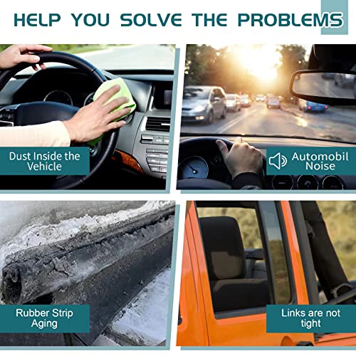 Rv Window Rubber Seal Strip: 1/2'' X 1/4'' Rv Rubber Window Locking Gasket - Black Car Window Edge Weatherstrip, Weatherproof Rv Window Seal For Camper Windows, Boats(30 Ft) #TOP3