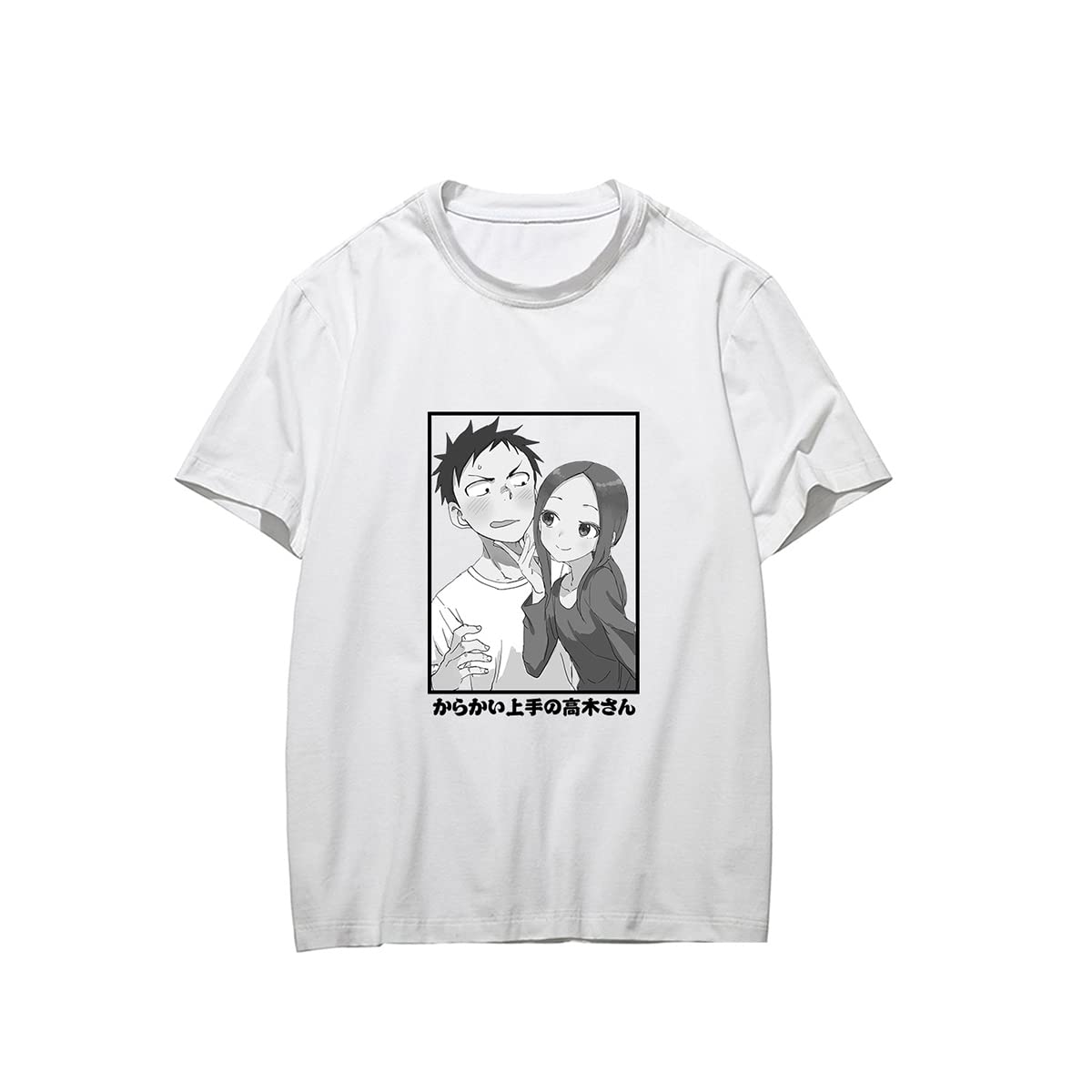 Amazon.co.jp: MEIGUI からかい上手の高木さん Tシャツ 高木さん 西片