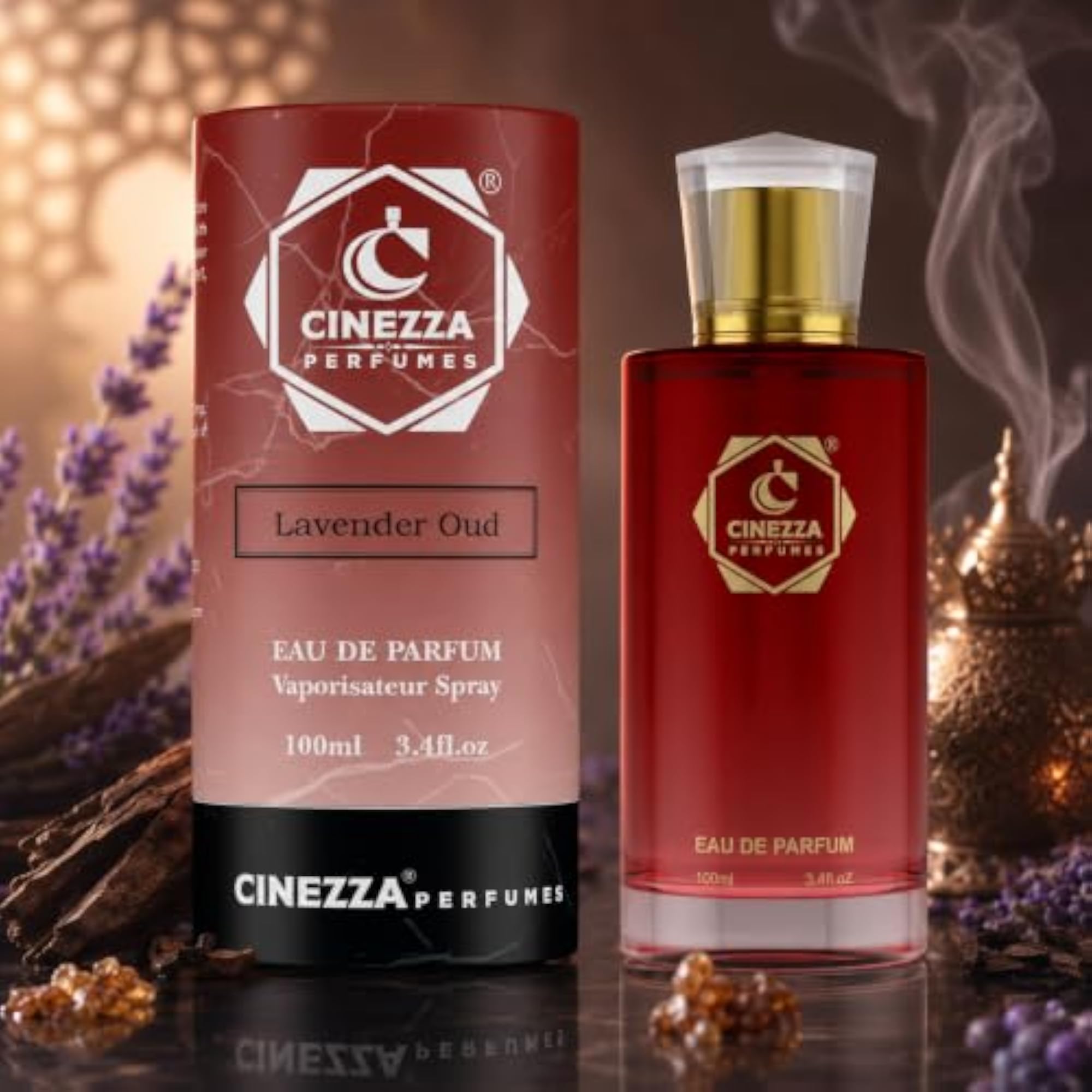 Luxury Lavender Oud Eau De Parfum For Unisex 100 Ml