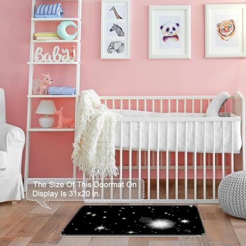 Paillasson rectangulaire antidérapant Shining Star 80 x 50 cm